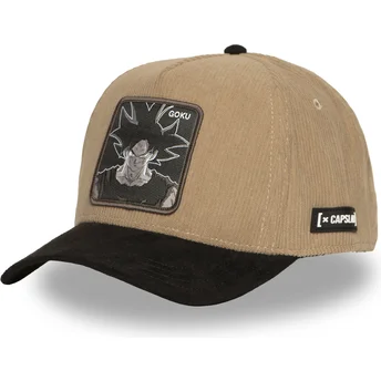 Καπέλα καμπύλη καφέ snapback DBS7 UNI Son Goku Dragon Ball από Capslab