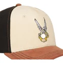 capslab-curved-brim-pcs-ast-asterix-the-gaul-multicolor-snapback-cap