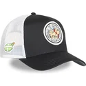capslab-asterix-obelix-and-dogmatix-ast2-crw-asterix-the-gaul-black-and-white-trucker-hat