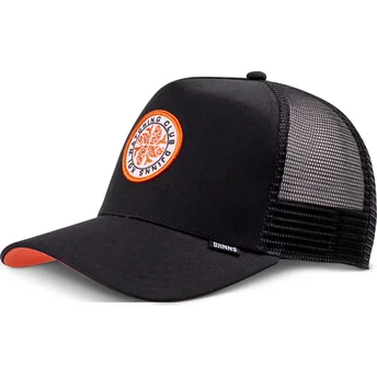 Καπέλα καμπύλη μαύρο snapback Koi Watching Club HFT από Djinns