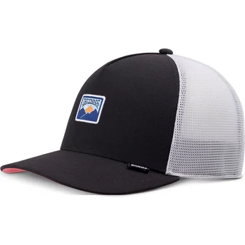 Καπέλα καμπύλη μαύρο snapback Seersoftmesh HFT από Djinns