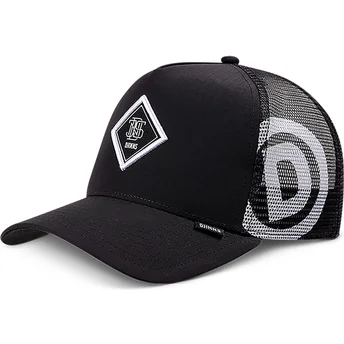 Καπέλα καμπύλη μαύρο snapback Big RipStop HFT από Djinns