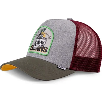 Καπέλα καμπύλη πολύχρωμο snapback Scull Do Nothing Club HFT από Djinns