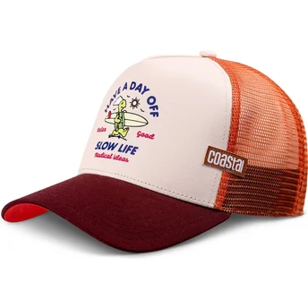 Καπέλα καμπύλη καφέ snapback Day Off HFT από Coastal