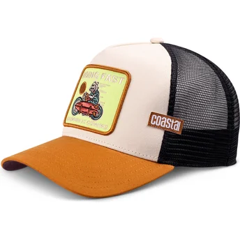 Καπέλα καμπύλη καφέ snapback Riding Fast HFT από Coastal