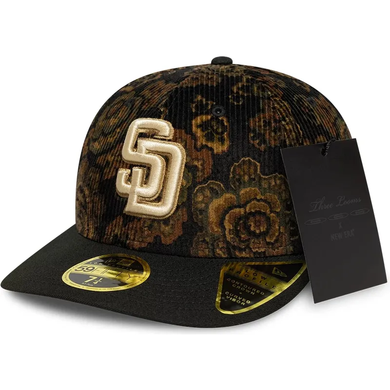 59fifty-low-profile-floral-cord-three-looms-printed-corduroy-san-diego-padres-mlb-new-era 59fifty-low-profile-floral-cord-three-looms-printed-corduroy-san-diego-padres-mlb-new-era