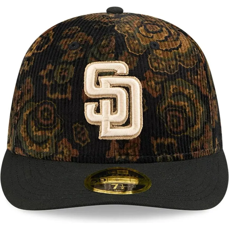 59fifty-low-profile-floral-cord-three-looms-printed-corduroy-san-diego-padres-mlb-new-era 59fifty-low-profile-floral-cord-three-looms-printed-corduroy-san-diego-padres-mlb-new-era