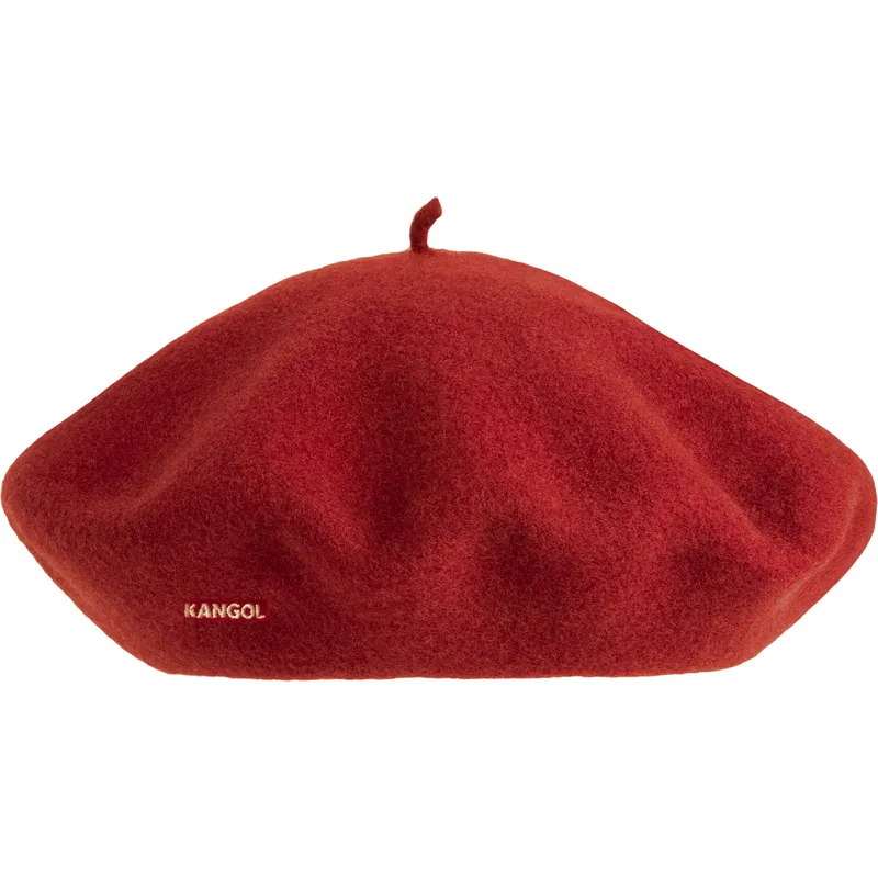 kangol-modelaine-red-flat-cap