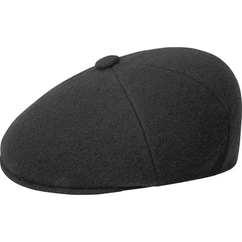 Μπερέδες μαύρο Wool Panel 575 Black από Kangol