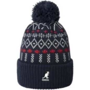 Σκούφοι πομ πομ ναυτικό μπλε Holiday Dk Blue από Kangol