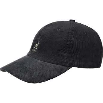 Καπέλα καμπύλη μαύρο ρυθμιζόμενη ταινία Cord Baseball Black από Kangol