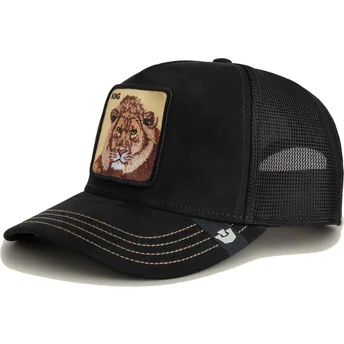Καπέλα καμπύλη μαύρο snapback King Golden Suede The Farm Goorin Bros.