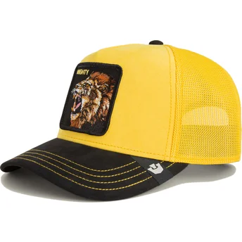 Καπέλα καμπύλη κίτρινο snapback Mighty Lion Suede The Farm Goorin Bros.