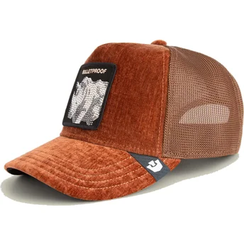 Καπέλα καμπύλη καφέ snapback Bulletproof Iced Rhino Jewel Tones The Farm Goorin Bros.