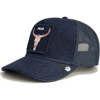 Goorin Bros. Ox Dead Denim The Farm Navy Blue Trucker Hat