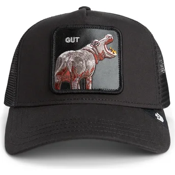 Καπέλα καμπύλη μαύρο snapback Gut Hippo Sport The Farm...