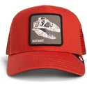 goorin-bros-dinosaur-t-rex-the-extinct-skull-grit-the-farm-red-trucker-hat