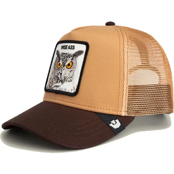 Καπέλα καμπύλη καφέ snapback Wise Ass The Farm Goorin Bros.