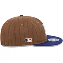 new-era-flat-brim-9fifty-retro-crown-wool-pinstripe-los-angeles-dodgers-mlb-brown-and-blue-adjustable-cap