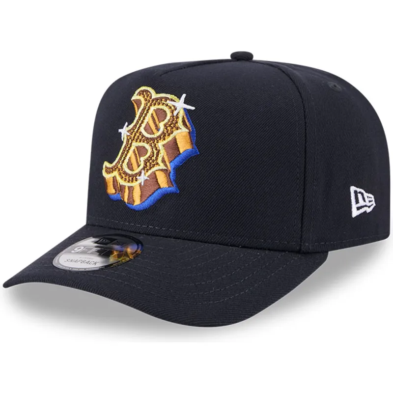 snapback-9fifty-a-frame-emblem-boston-red-sox-mlb-new-era