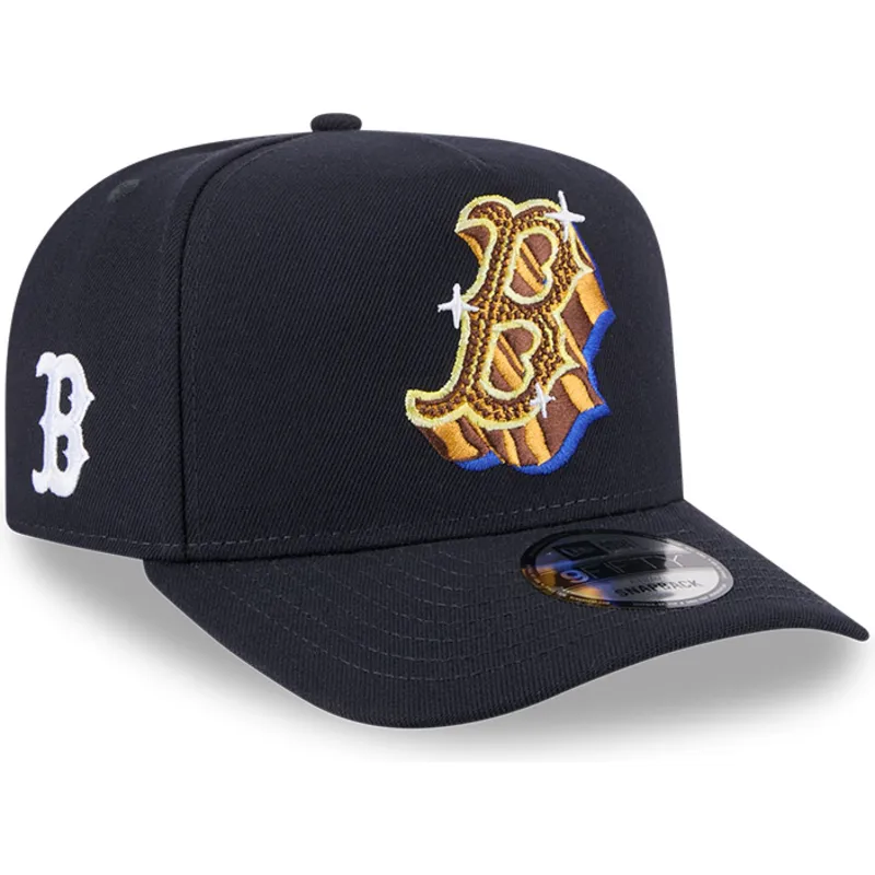 snapback-9fifty-a-frame-emblem-boston-red-sox-mlb-new-era