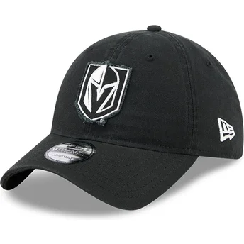 Καπέλα καμπύλη μαύρο ρυθμιζόμενη ταινία 9TWENTY Stamp από Vegas Golden Knights NHL από New Era