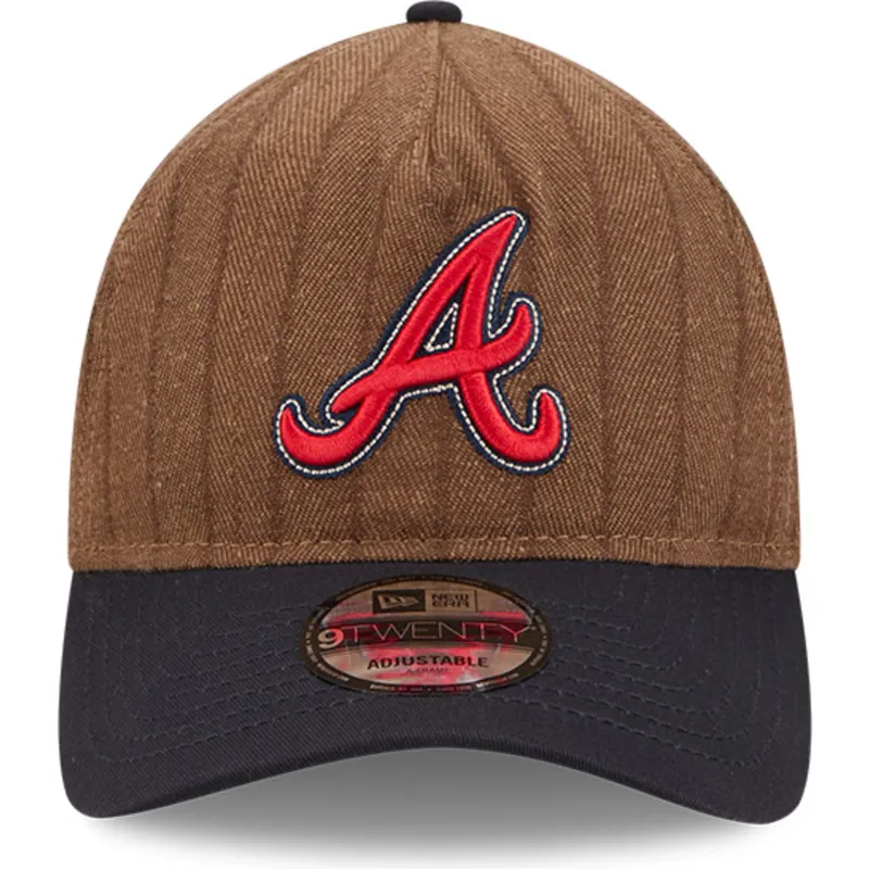 9twenty-a-frame-wool-pinstripe-atlanta-braves-mlb-new-era 9twenty-a-frame-wool-pinstripe-atlanta-braves-mlb-new-era
