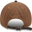 new-era-curved-brim-9twenty-a-frame-wool-pinstripe-detroit-tigers-mlb-brown-and-navy-blue-adjustable-cap