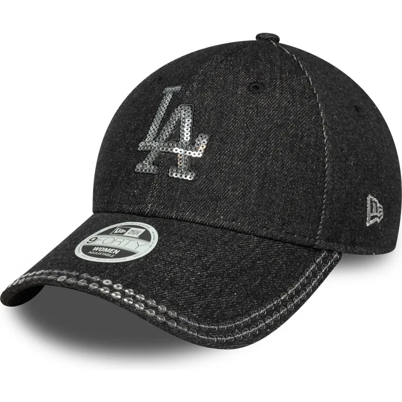 9forty-sequin-denim-los-angeles-dodgers-mlb-new-era