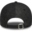 new-era-curved-brim-women-9forty-sequin-denim-los-angeles-dodgers-mlb-black-adjustable-cap