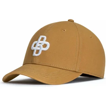 Καπέλα καμπύλη καφέ ρυθμιζόμενη ταινία Baseball Peach OBL058 από Oblack