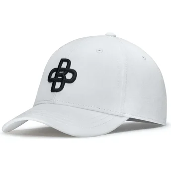 Καπέλα καμπύλη λευκό ρυθμιζόμενη ταινία Baseball Peach OBL042 από Oblack