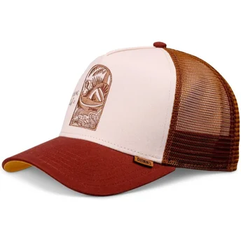 Καπέλα καμπύλη καφέ snapback Do Nothing Club HFT DNC Bathing Girl από Djinns