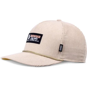Καπέλα καμπύλη μπεζ snapback HFT Sunday Coffee Cord από Djinns