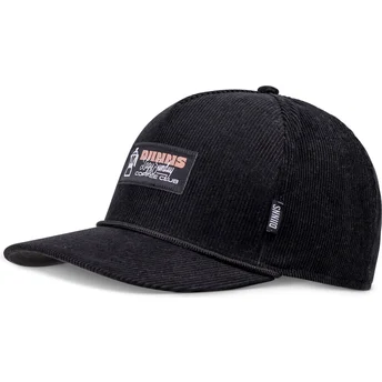 Καπέλα καμπύλη μαύρο snapback HFT Sunday Coffee Cord από Djinns