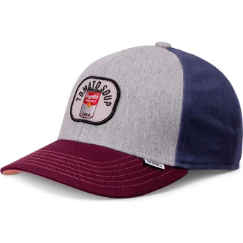 Καπέλα καμπύλη πολύχρωμο snapback για παιδιά Food Tomato Soup από Djinns