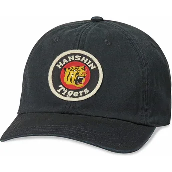 Καπέλα καμπύλη μαύρο ρυθμιζόμενη ταινία Hanshin Tigers Hepcat από Hanshin Tigers MLB από American Needle