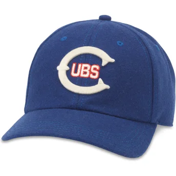 Καπέλα καμπύλη μπλε ρυθμιζόμενη ταινία Cleveland Cubs Archive Legend από Cleveland Cubs MLB από American Needle
