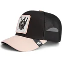 goorin-bros-bull-raging-llub-flip-side-2-the-farm-black-and-beige-trucker-hat