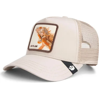 Goorin Bros. Lizard The Outlaw Lizard Sport The Farm Beige Trucker Hat