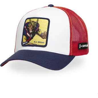 Καπέλα καμπύλη πολύχρωμο snapback MHA All Might My Hero Academia από Capslab
