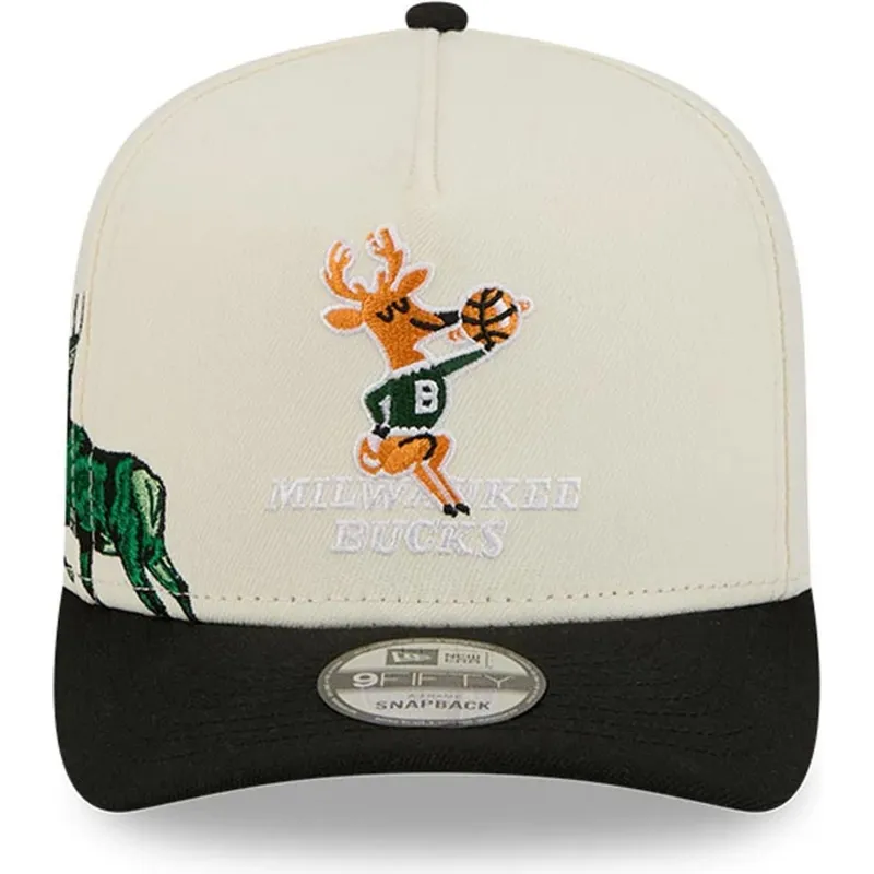 snapback-9fifty-a-frame-precurved-hardwood-classics-milwaukee-bucks-nba-new-era