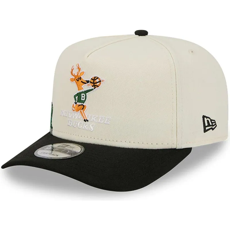 snapback-9fifty-a-frame-precurved-hardwood-classics-milwaukee-bucks-nba-new-era