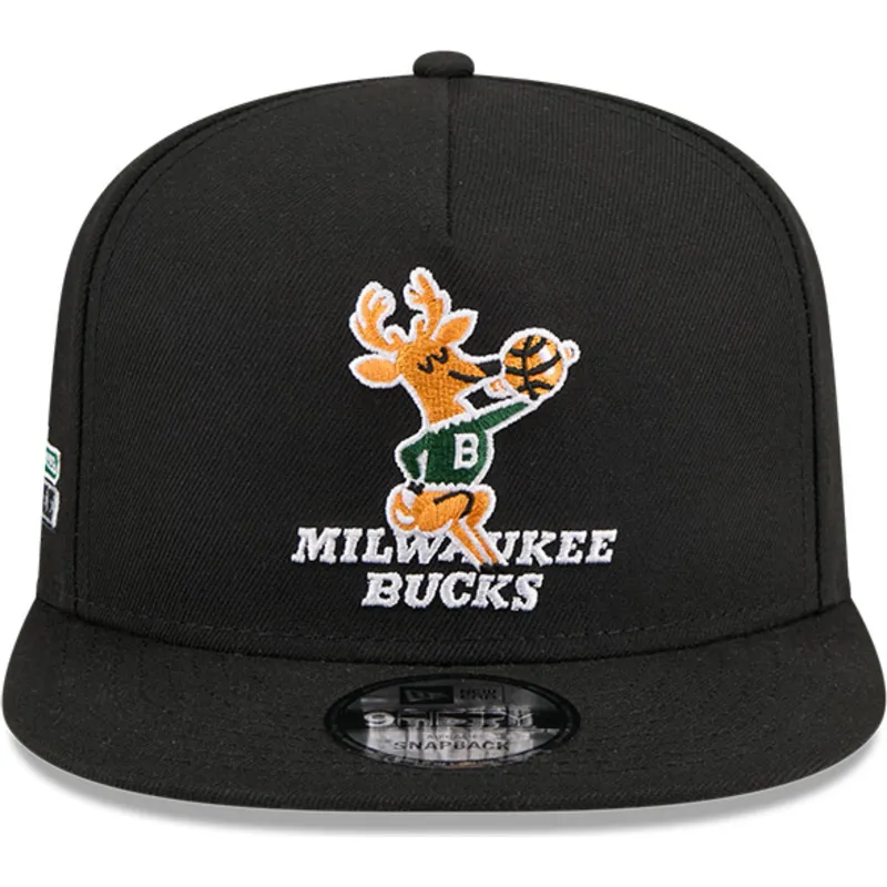 snapback-9fifty-a-frame-hardwood-classics-milwaukee-bucks-nba-new-era