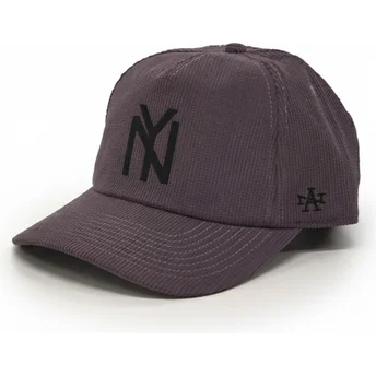 Καπέλα καμπύλη βιολετί snapback New York Cubans Printed Cord από New York Cubans MLB από American Needle