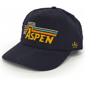 Καπέλα καμπύλη ναυτικό μπλε snapback Printed Cord από American Needle