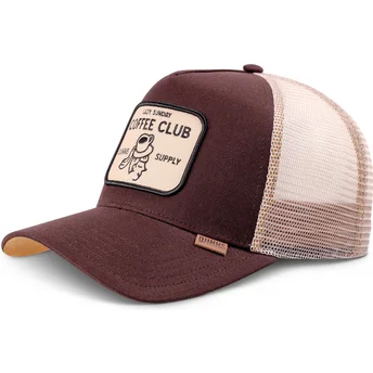 Καπέλα καμπύλη καφέ snapback HFT Coffee Head από Djinns