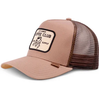 Καπέλα καμπύλη καφέ snapback HFT Coffee Head από Djinns