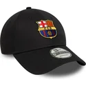 new-era-curved-brim-fc-barcelona-laliga-9forty-core-black-adjustable-cap