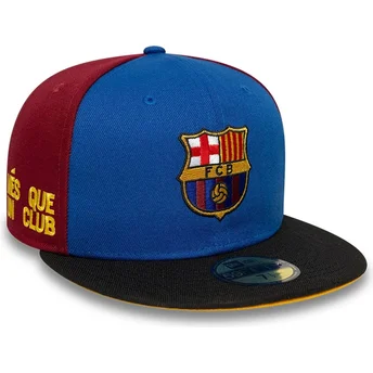 Καπέλα καμπύλη πολύχρωμο snapback 59FIFTY από FC Barcelona LALIGA από New Era